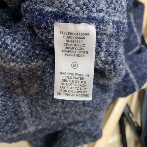 Cyrus Windowpane Hooded Cardigan Coat - Picture 6 of 6